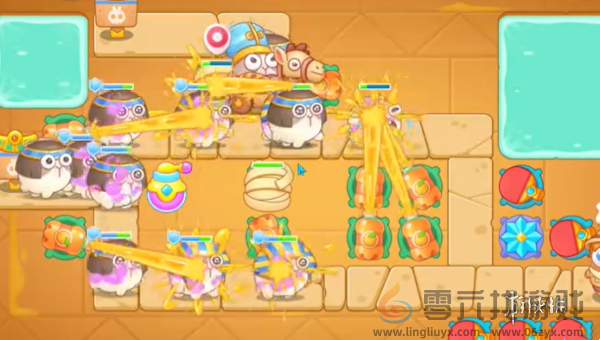 保卫萝卜4法老归来第二十关怎么过(图5)